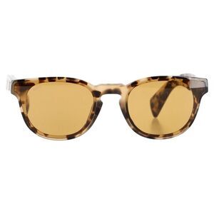 Tod's TO32455E Tortoiseshell Round-Framed Sunglasses in Brown Acetate